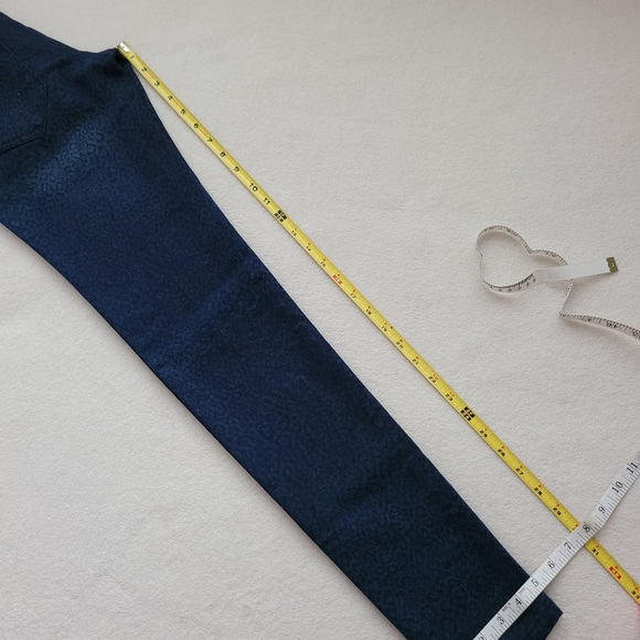 Jolt | NWOT Leopard Print Blue-on-Blue Women's Small Jeans - Picture 5 of 13